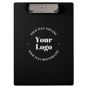Your Business Logo & Customisable Text Template  Clipboard