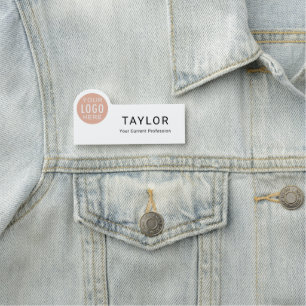 Your Business Logo Employees Conference Name Tag