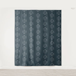 Your Business Logo Event Backdrop Step and Repeat Tapestry