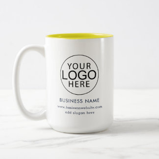 Your Business Logo Marketing Custom Two-Tone Coffee Mug