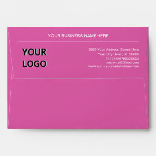 Your Business Logo Name Address Envelope Template