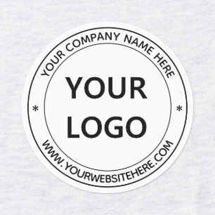 Your Business Logo Name Info Stamp Design Labels