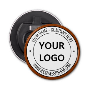Your Business Logo Name Website Personalised Bottle Opener