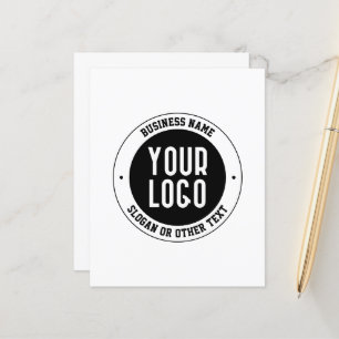 Your Business Logo or Design Bold Editable Text