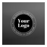 Your Business Logo or Design & Editable Text
