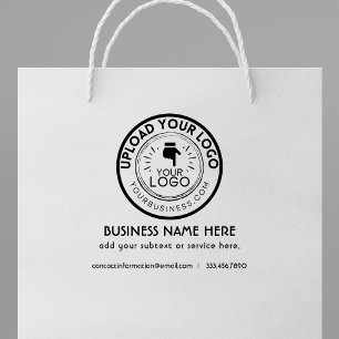Your Business Logo Packaging and Branding Rubber Stamp