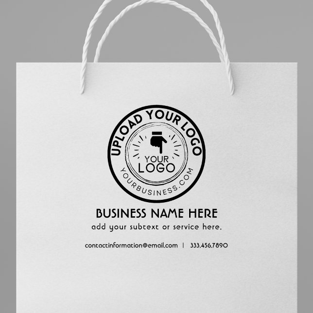 Your Business Logo Packaging and Branding Rubber Stamp (Creator Uploaded)