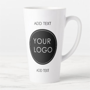 Your Business Logo Photo Here Company  Latte Mug