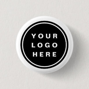Your Business Logo Promotional Business Company 3 Cm Round Badge