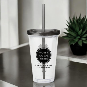 Your Business Logo Promotional Business Company Acrylic Tumbler