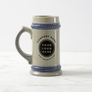 Your Business Logo Promotional Business Company Beer Stein