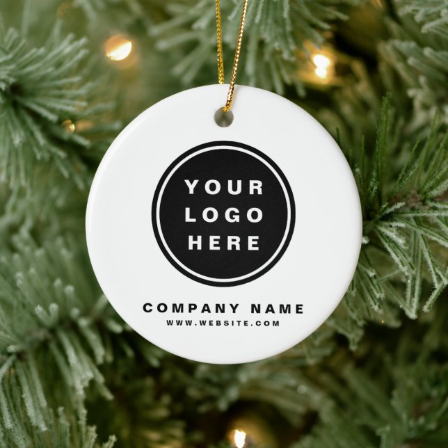 Your Business Logo Promotional Business Company Ceramic Tree Decoration (Tree)