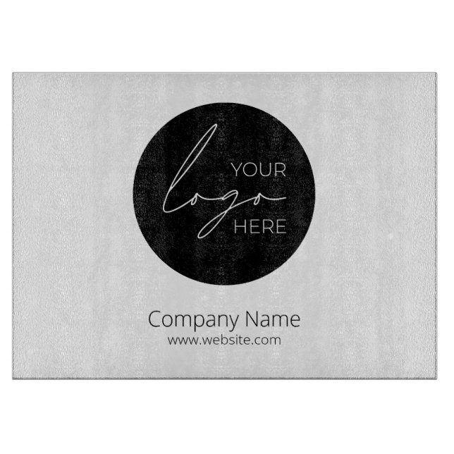Your Business Logo Promotional Business Company Cutting Board (Front)