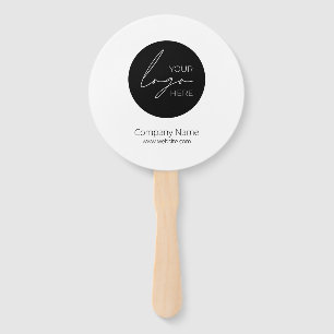 Your Business Logo Promotional Business Company Hand Fan