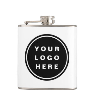 Your Business Logo Promotional Business Company Hip Flask