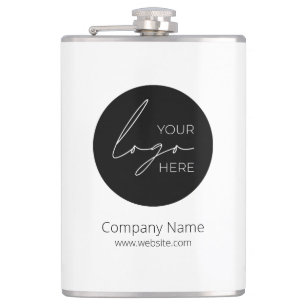 Your Business Logo Promotional Business Company Hip Flask