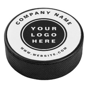 Your Business Logo Promotional Business Company Hockey Puck