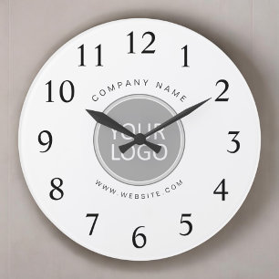 Your Business Logo Promotional Business Company Large Clock