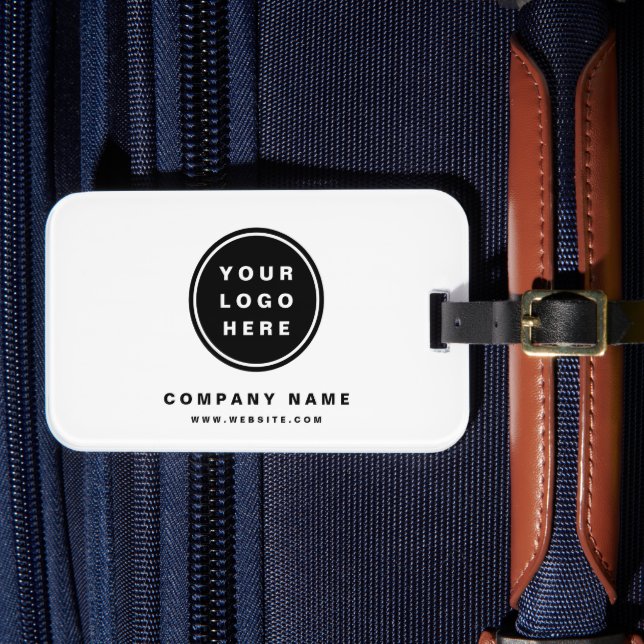 Your Business Logo Promotional Business Company Luggage Tag (Front Insitu 4)