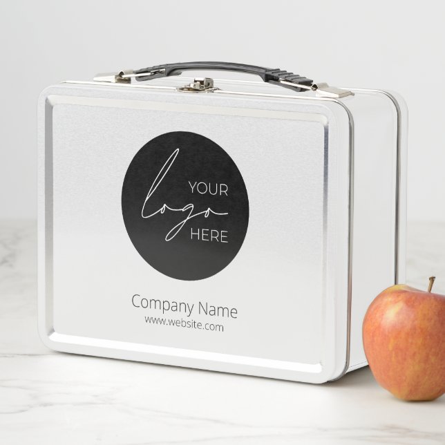 Your Business Logo Promotional Business Company Metal Lunch Box (In Situ)