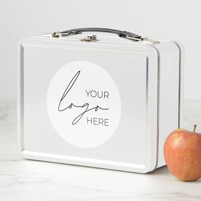 Your Business Logo Promotional Business Company Metal Lunch Box (In Situ)