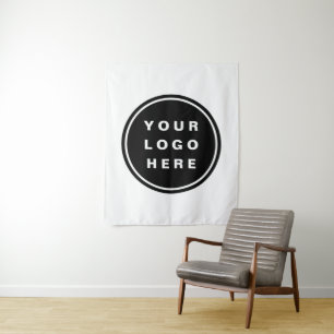 Your Business Logo Promotional Business Company Tapestry