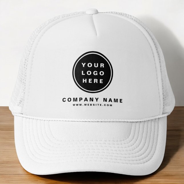 Your Business Logo Promotional Business Company Trucker Hat (Creator Uploaded)