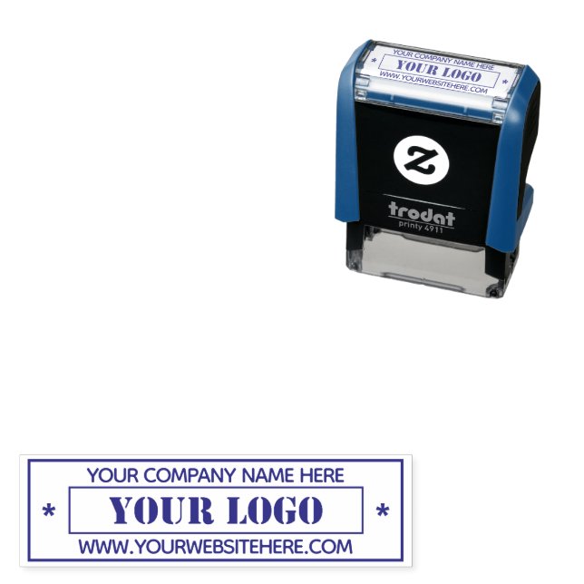 Your Business Logo Self-inking Stamp Professional (In Situ)