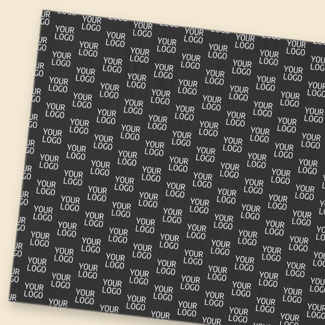 Your Business Logo | Stylish Half Step Pattern Tissue Paper (Creator Uploaded)