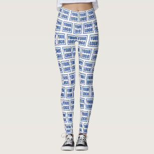 Your Business Logo Template Tiled Leggings