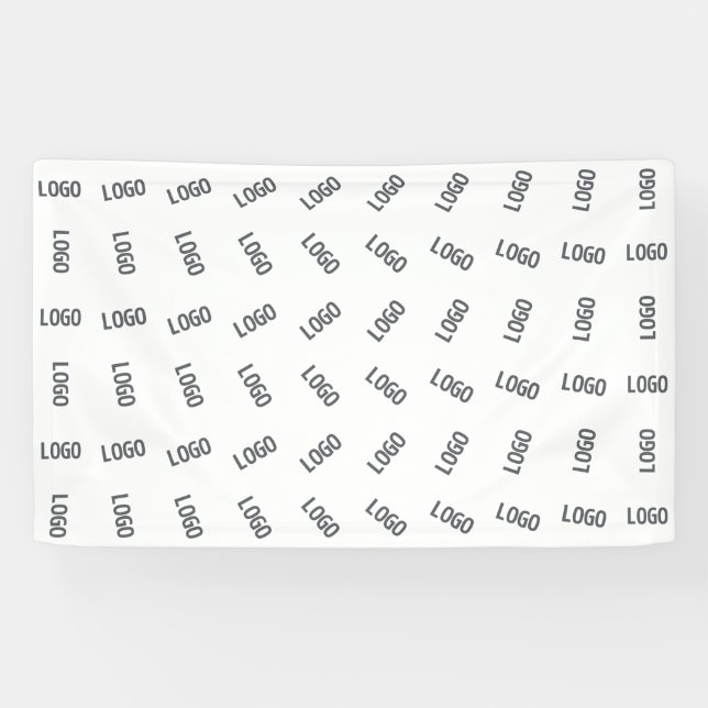 Your Business Logo | Unique Logo Pattern Design  Banner (Horizontal)
