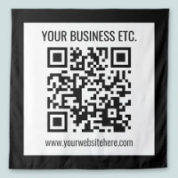 Your Business Name & Editable QR Code