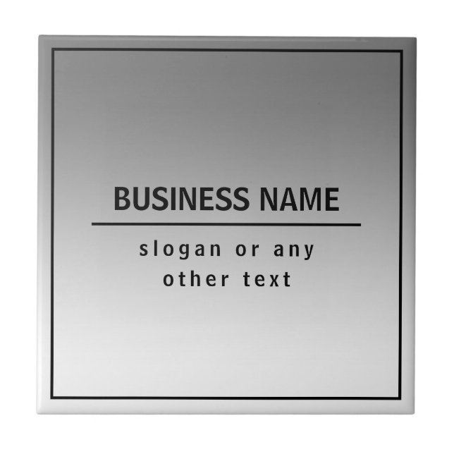 Your Business Name or Brand Etc.  Tile (Front)