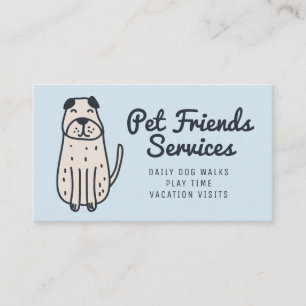 Your Business   Pet Services Card