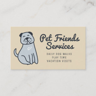 Your Business   Pet Services Card