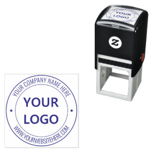 Your Business Professional Stamp Logo Name Website