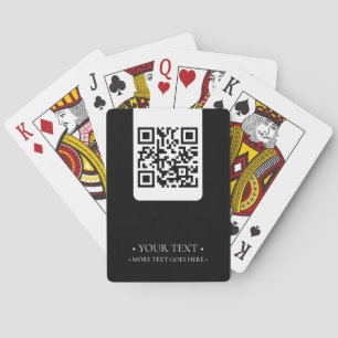 Your Business QR Code Playing Cards