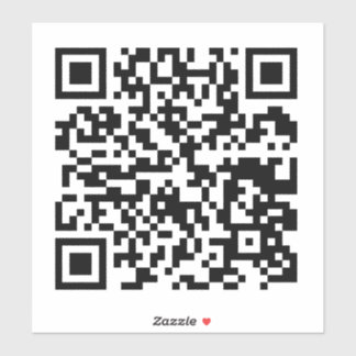 Your Business QR Code Sticker