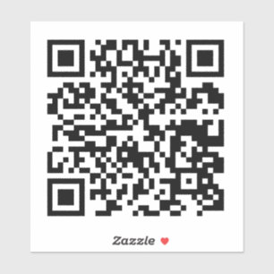 Your Business QR Code Sticker