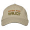 YOUR CALL SIGN ON EMBROIDERED HAT