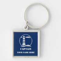 Your Captain or Boat Name Classic Lighthouse