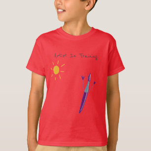 Your Child’s Artwork On A Boy’s T-Shirt