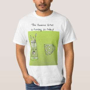 Your Child’s Artwork On A Man’s Birthday T-Shirt