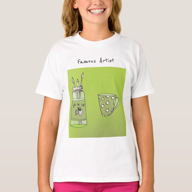 Your Child’s Artwork On A T-Shirt (Front)
