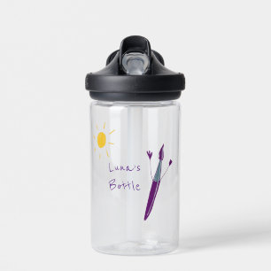 Your Child’s Artwork Water Bottle
