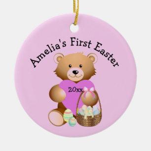 Your Child's Name First Easter Ornament