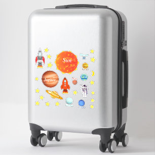 Your Childs Name Planets Spaceships Solar System