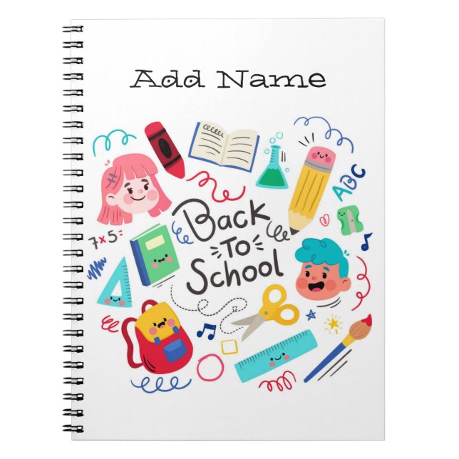 Your Child's New Favourite Study Partner Daily  Notebook (Front)