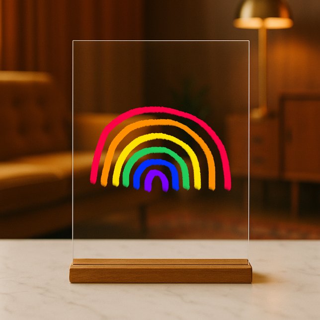 Your Child's Own Artwork | Upload Kids Drawing Acrylic Sign (Creator Uploaded)