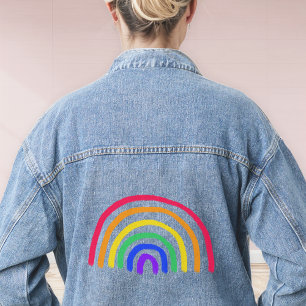 Your Child's Own Artwork   Upload Kids Drawing Denim Jacket